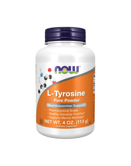 NOW L-Tyrosine 500 mg (113 g)