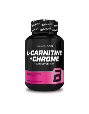 BioTech L-Carnitine + Chrome (60 caps)