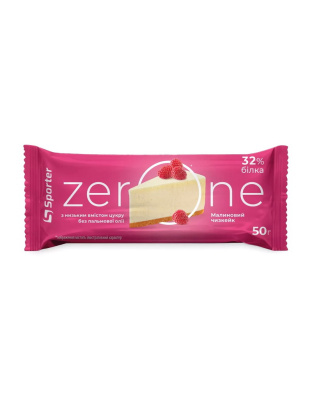 Sporter ZerOne (50 g, raspberry cheesecake)