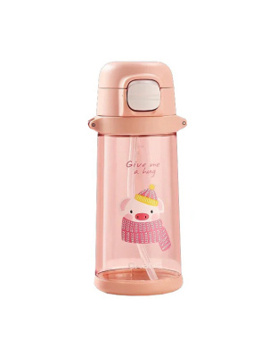 Casno Casno Pig Waterbottle KXN-1219 (690 ml, pink)