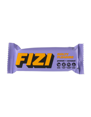 Fizi Fizi Guilty Pleasure Bar (45 g, peanut + caramel)
