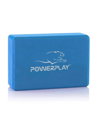 PowerPlay Yoga Brick PP4006 (1 brick, blue)