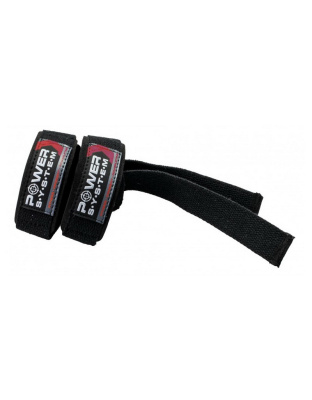 Power System Lifting Straps Black-Red