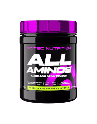 Scitec Nutrition All Aminos (340 g, green tea raspberry)