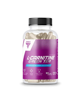TREC nutrition L-Carnitine + Green tea (90 caps)