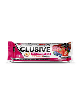 AMIX Exclusive Protein Bar 25% (85 g, forest fruits)