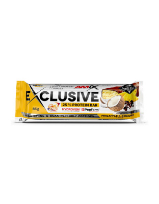 AMIX Exclusive Protein Bar 25% (85 g, pineapple & coconut)