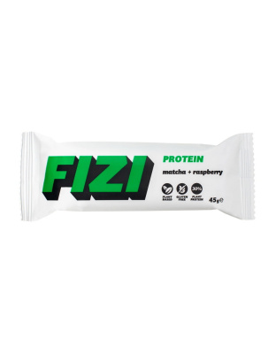 Fizi Fizi Protein Bar Special (45 g, matcha + raspberry)