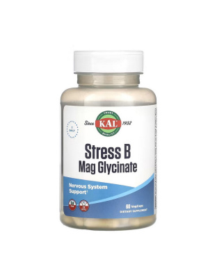 KAL Stress B Mag Glycinate (60 veg caps)
