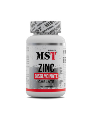 MST Zinc Bisglycinate Chelate 25 mg (90 tabs)