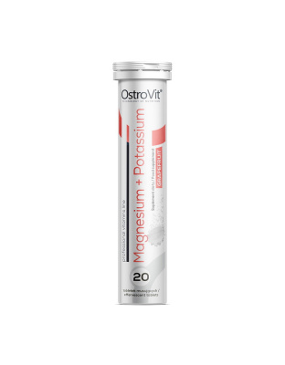 OstroVit Magnesium + Potassium (20 tabs, grapefruit)