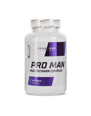 Progress Nutrition Pro Man Multivitamin Complex (60 tabs)