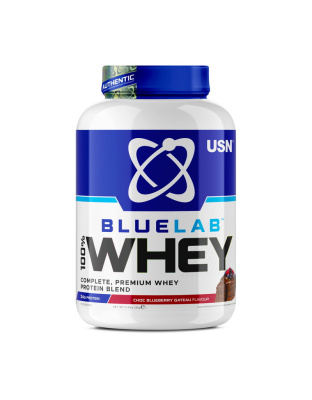 USN Blue Lab 100% Whey (2 kg, choc blueberry gateau)