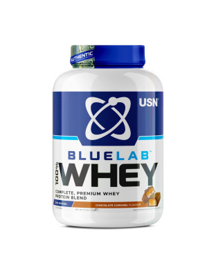 USN Blue Lab 100% Whey (2 kg, chocolate caramel)