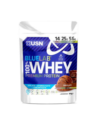 USN Blue Lab 100% Whey (476 g, chocolate)