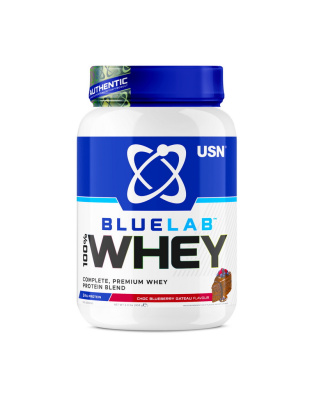 USN Blue Lab 100% Whey (908 g, choc blueberry gateau)