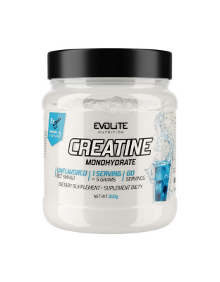 Evolite Nutrition Creatine Monohydrate (300 g, unflavoured)