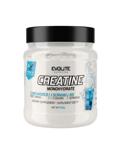 Evolite Nutrition Creatine Monohydrate (300 g, unflavoured)