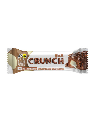 FitWin Crunch Bar No Sugar Added (50 g, chocolate and milk caramel)