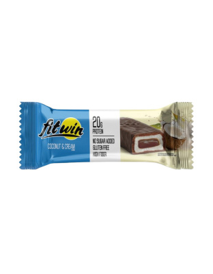 FitWin Fitwin Bar No Sugar Added (60 g, coconut & cream)