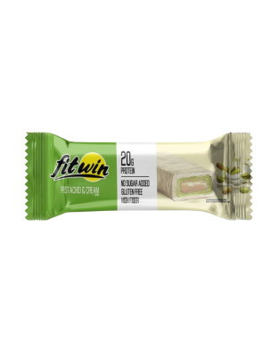 FitWin Fitwin Bar No Sugar Added (60 g, pistachio & cream)
