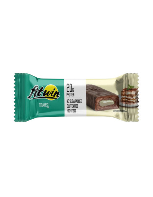 FitWin Fitwin Bar No Sugar Added (60 g, tiramisu)