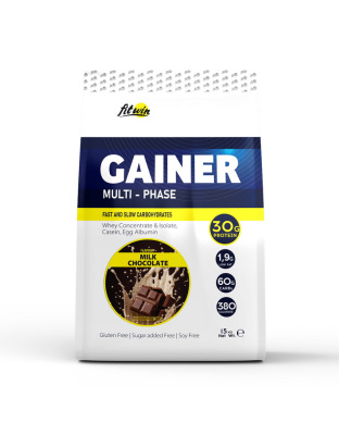 FitWin Gainer Multi-Phase (1,5 kg, milk chocolate)