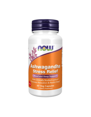 NOW Ashwagandha Stress Relief (60 veg caps)