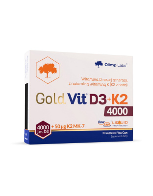 OLIMP Gold-Vit D3 + K2 (4000 IU/50 µg) (30 caps)