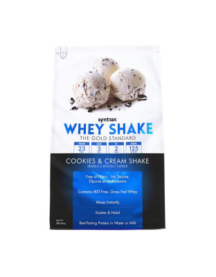Syntrax Whey Shake (907 g, cookies & cream shake)