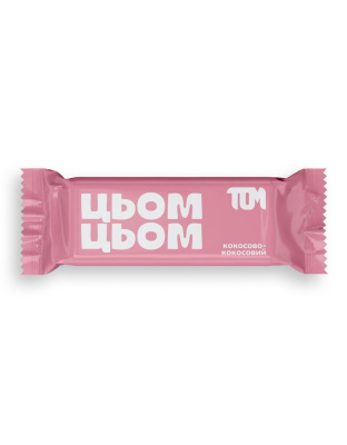 TOM peanut butter Батомчик кокосово-кокосовий (45 g)