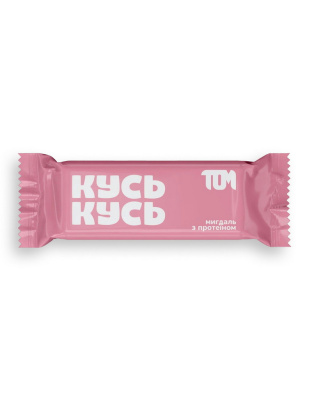 TOM peanut butter Батомчик мигдаль з протеїном (45 g)