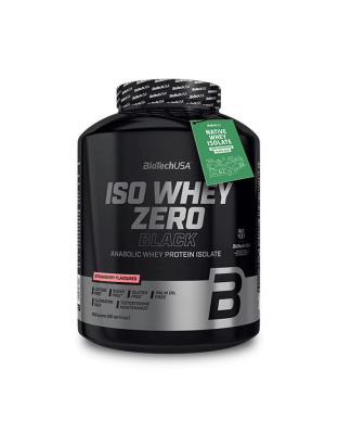 BioTech Iso Whey Zero Black (1,816 kg, strawberry)