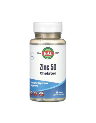 KAL Zinc 50 Chelated (90 tab)