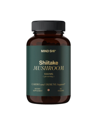 Mind Shi Shiitake Mushroom 1000 mg (60 veg caps)