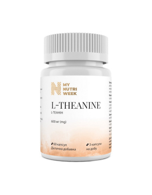 My Nutri Week L-Theanine 600 mg (60 caps)