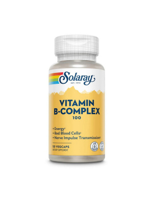 Solaray Vitamin B-Complex 100 (50 veg caps)
