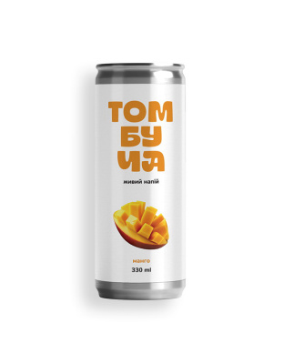 TOM peanut butter Томбуча (330 ml, манго)