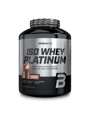 BioTech Iso Whey Platinum (1,81 kg, cookies cream)