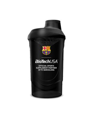 BioTech Shaker Wave BioTech USA "Barcelona Black" (600 ml, Barcelona Red)