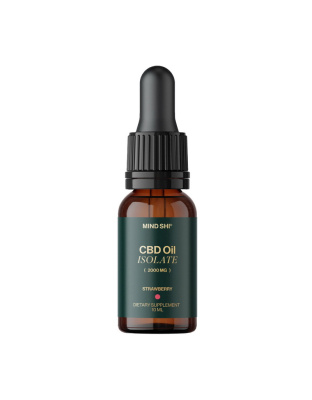Mind Shi CBD Oil Isolate 2000 mg (10 ml, orange)