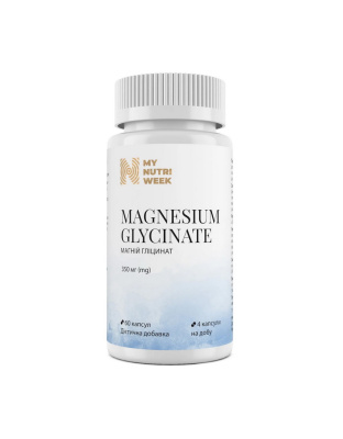 My Nutri Week Magnesium Glycinate (60 caps)