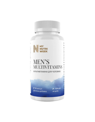 My Nutri Week Men's Multivitamins (90 caps)