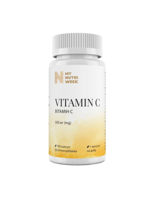 My Nutri Week Vitamin C 500 (100 caps)