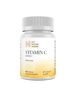 My Nutri Week Vitamin C 500 (60 caps)
