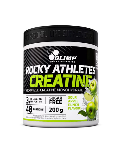 OLIMP Rocky Athletes Creatine (200 g, sour apple punch)