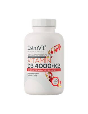 OstroVit Vitamin D3 4000 + K2 (110 tabs)