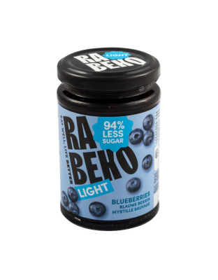 Rabeko Light Jam (230 g, bluberries)