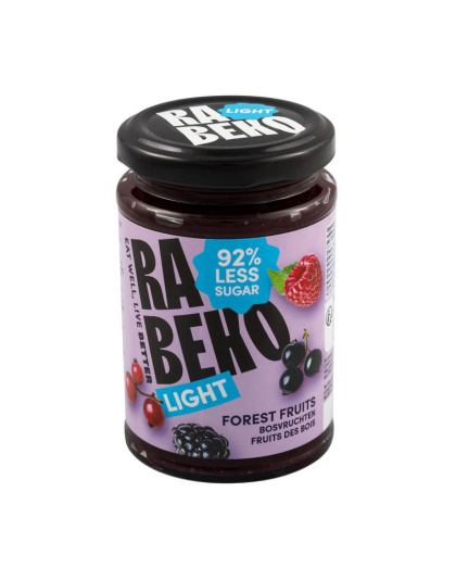 Rabeko Light Jam (230 g, forest fruits)