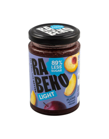 Rabeko Light Jam (230 g, plums)